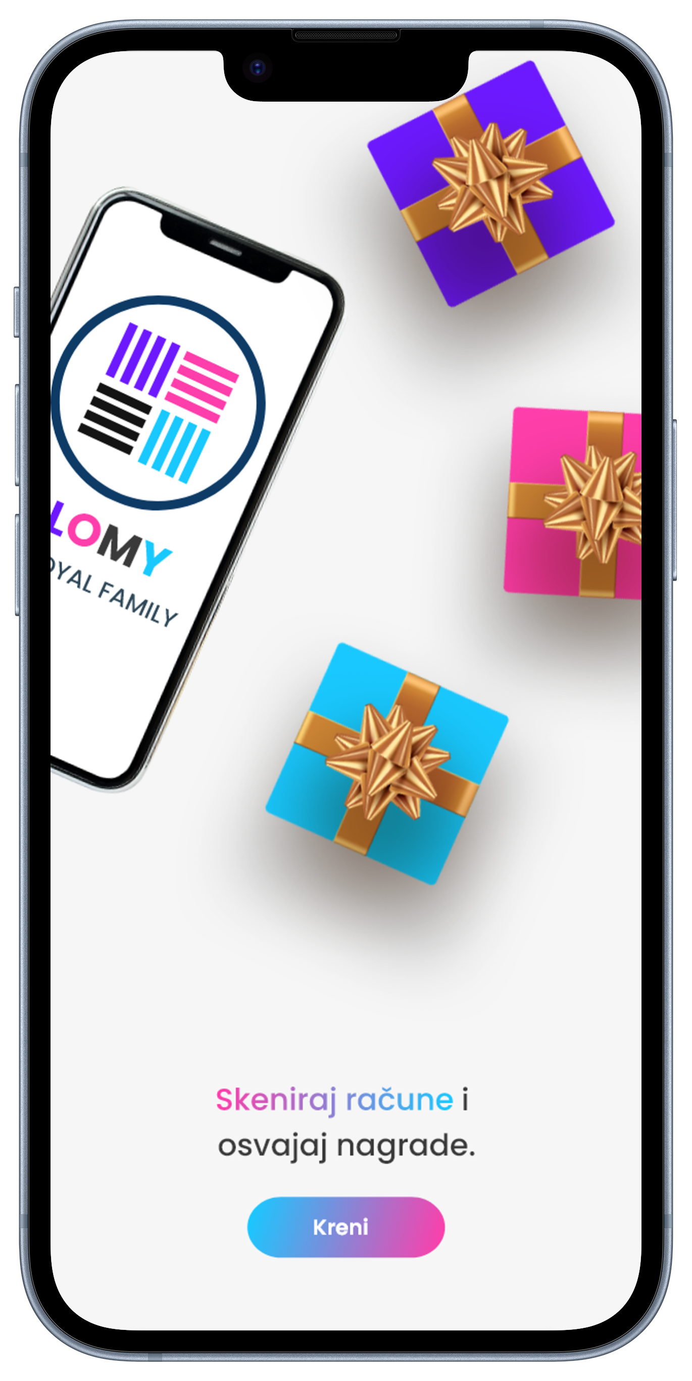 LOMY, skeniraj račune i osvajaj nagrade, inovativna platforma, program vjernosti, digitalni program vjernosti, klub vjernosti, loyalty program, mobilna aplikacija za bodove, skupljanje bodova, skeniranje računa